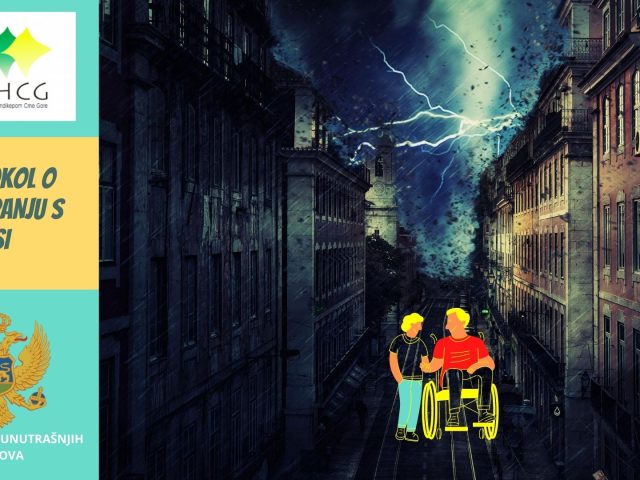SAOPŠTENJE ZA JAVNOST: MINISTARSTVO UNUTRAŠNJIH POSLOVA DA DONESE PROTOKOL O POSTUPANJU S OSOBAMA S INVALIDITETOM U SITUACIJAMA RIZIKA, DRUGIM VANREDNIM I KRIZNIM SITUACIJAMA