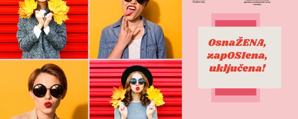 NAJAVA: UMHCG započinje realizaciju projekta OsnaŽENA, zapOSlena, uključena