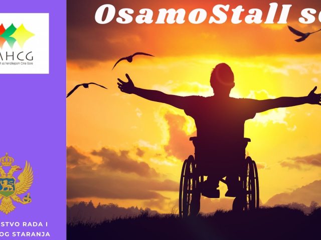 Najava: UMHCG započinje realizaciju projekta OsamoStalI se!