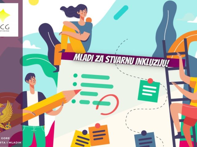 NAJAVA: UMHCG ZAPOČINJE REALIZACIJU PROJEKTA MLADI ZA STVARNU INKLUZIJU