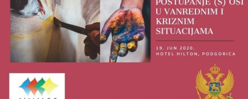 NAJAVA: JEDNODNEVNI TRENING S DONOSIOCIMA ODLUKA I PRUŽAOCIMA USLUGA U OBLASTI ZAŠTITE I SPAŠAVANJA