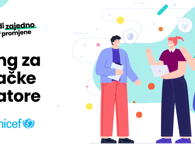 Najava: UMHCG ORGANIZUJE TRENING ZA VRŠNJAČKE EDUKATORE