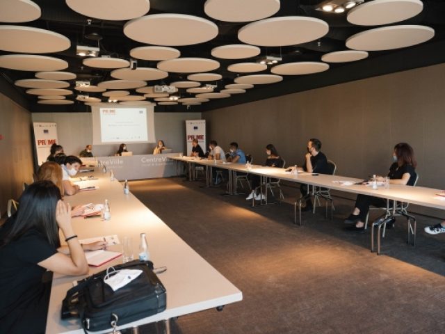 ODRŽAN PRVI TRENING U OKVIRU PROJEKTA PRIME: DEMOKRATIJA SE OGLEDA U SPREMNOSTI VEĆINE DA MANJINAMA OBEZBIJEDI UŽIVANJE PRAVA