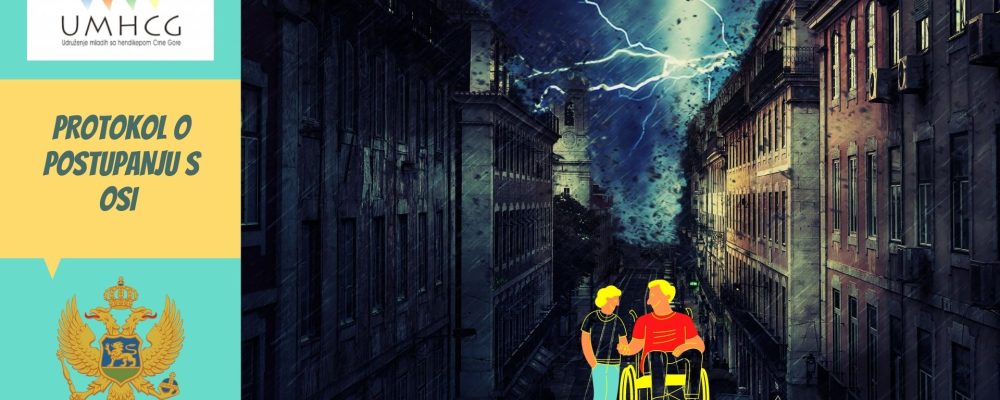 SAOPŠTENJE ZA JAVNOST: MINISTARSTVO UNUTRAŠNJIH POSLOVA DA DONESE PROTOKOL O POSTUPANJU S OSOBAMA S INVALIDITETOM U SITUACIJAMA RIZIKA, DRUGIM VANREDNIM I KRIZNIM SITUACIJAMA