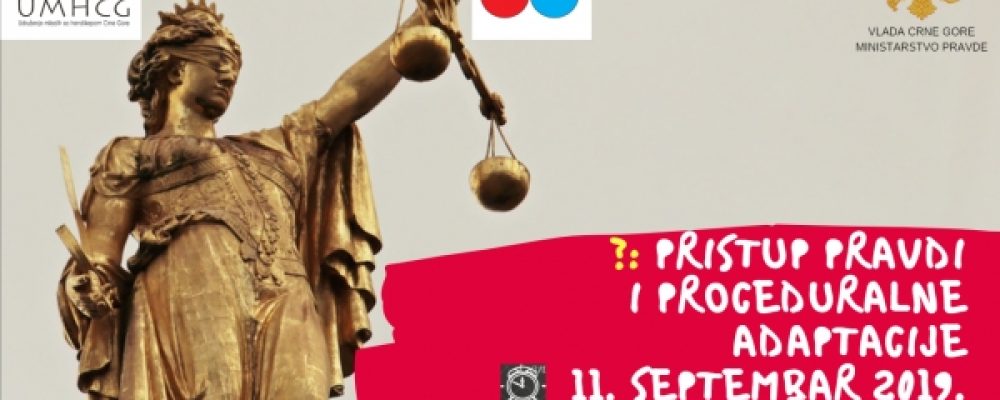 NAJAVA: Obuka o ljudskim pravima OSI i načinima obezbjeđivanja razumnih i proceduralnih adaptacija